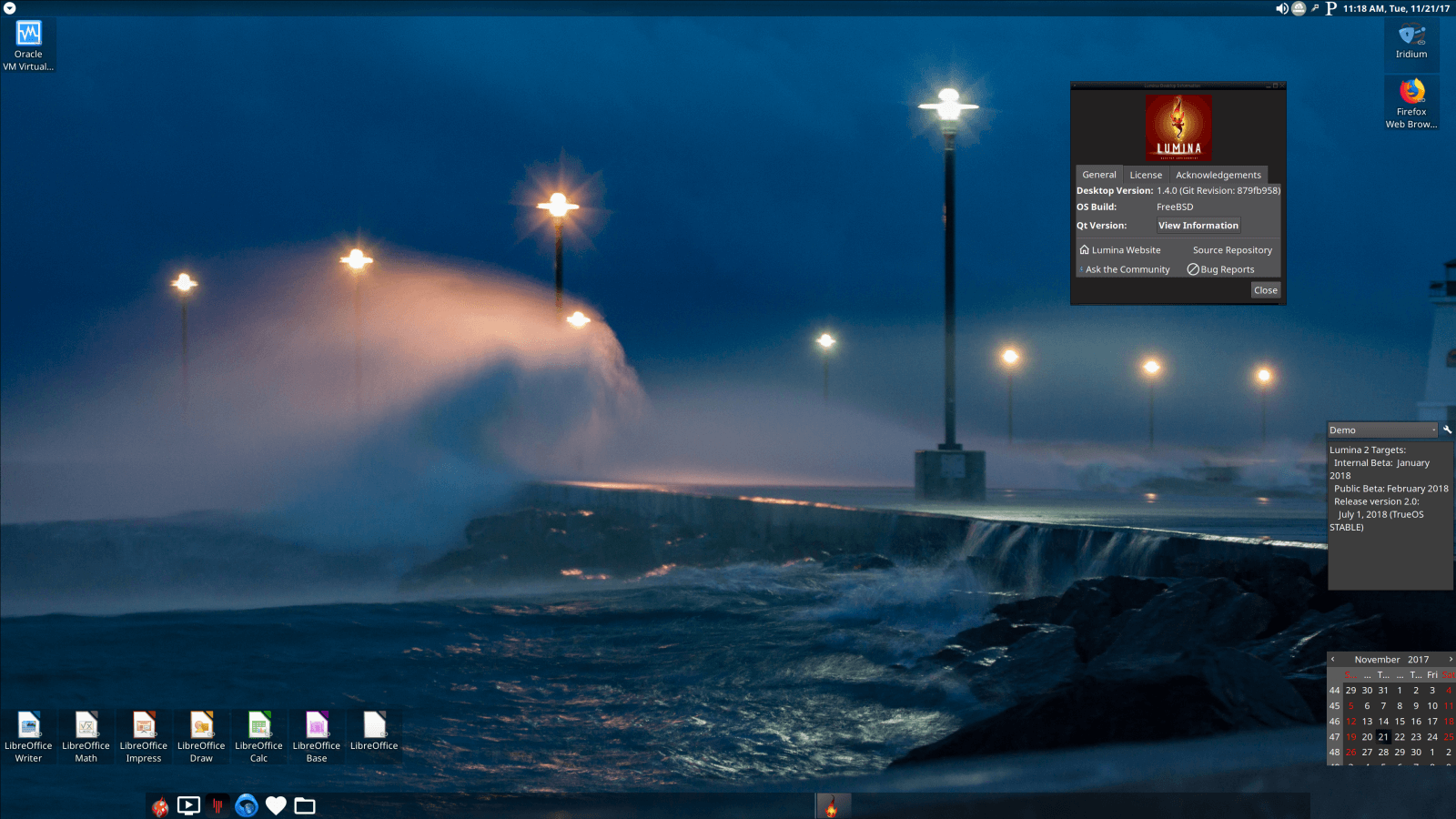 Lumina 1.4.0 : Mac OSX-like